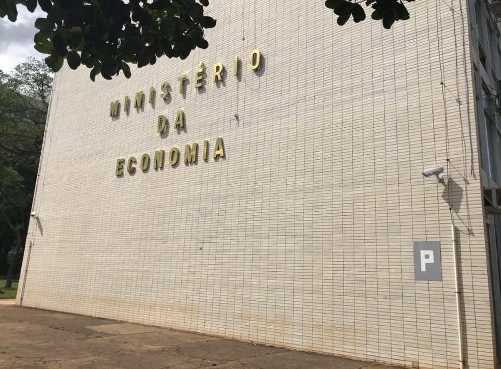 Prédio onde funciona o Ministério da Economia, em Brasília — Foto: Marília Marques/G1