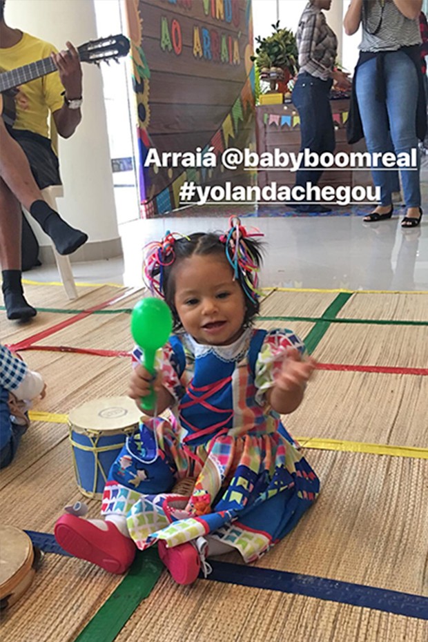 Yolanda, filha de Juliana Alves (Foto: Reprodução/ Instagram)