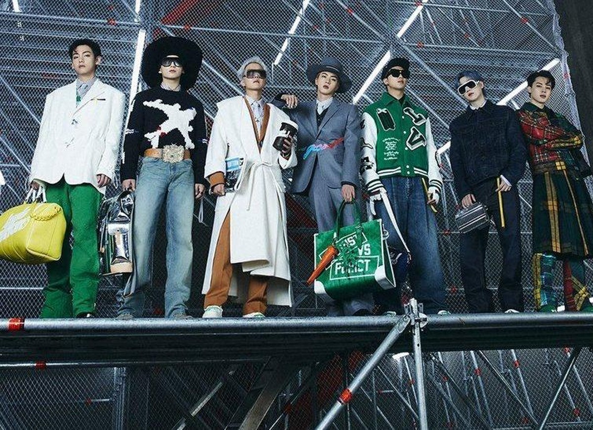 BTS (Foto: Reprodução / Louis Vuitton)