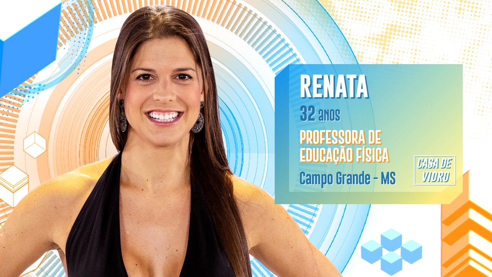 Renata é participante da Casa de Vidro do BBB20 — Foto: Globo