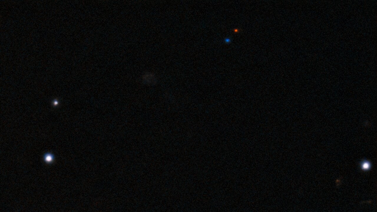 Asteroide 2021 PH27 na noite de descoberta de 13 de agosto de 2021 (Foto: CTIO/NOIRLab/NSF/DOE/DECam/AURA/S.S. Sheppard)