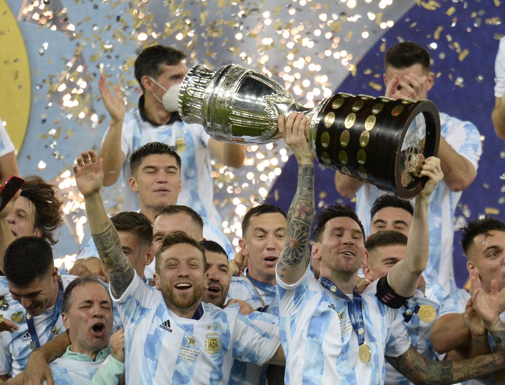 Brasil x Argentina Copa América Messi — Foto: André Durão