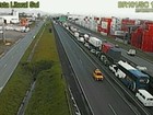 Caminhoneiros bloqueiam trechos de rodovias catarinenses pelo 10º dia