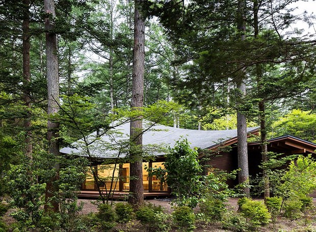 A casa oferece contato direto com a natureza (Foto: Instagram/ Reprodução)