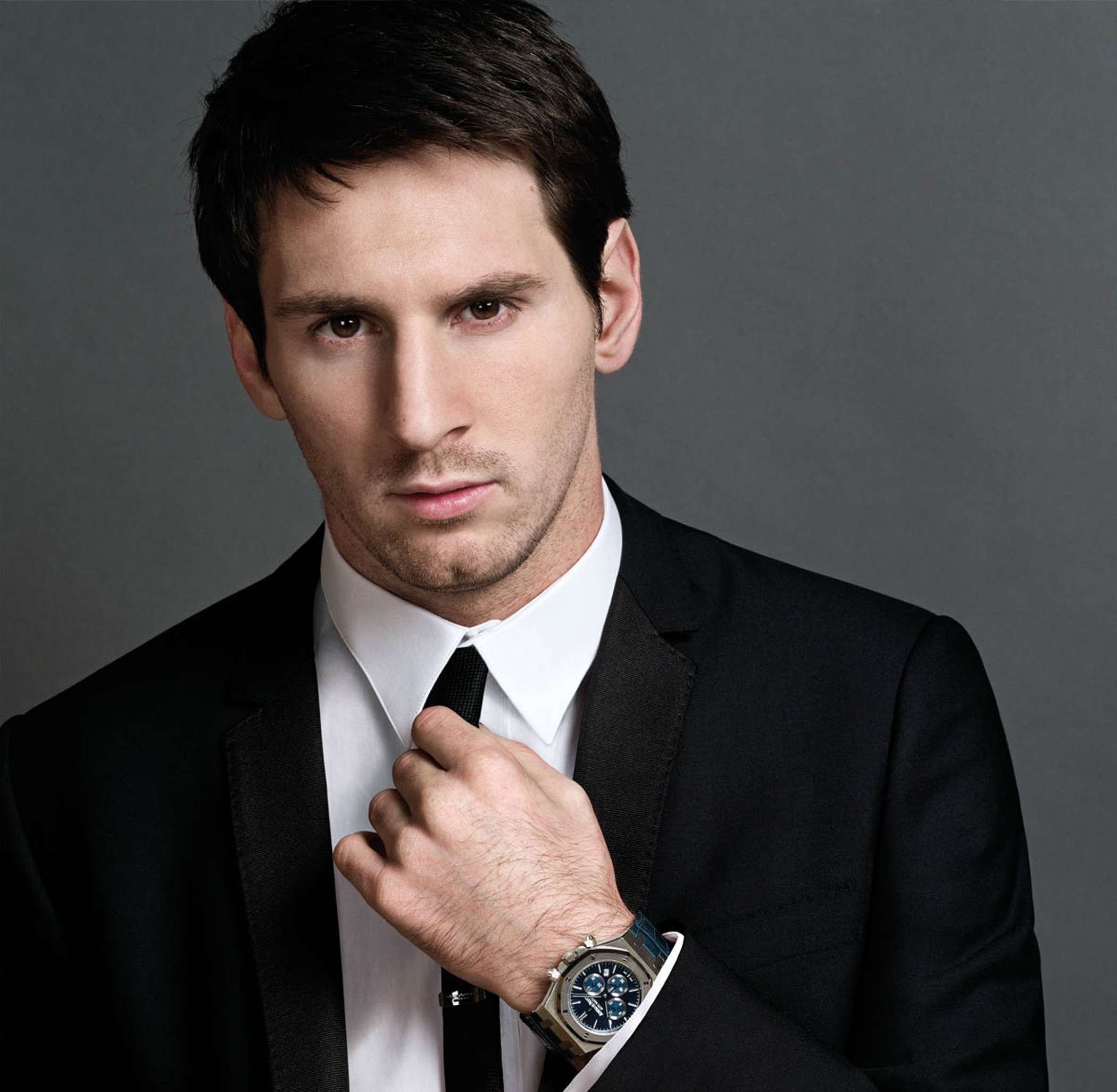 Lionel Messi, embaixador da Audemars Piguet, com Royal Oak Chronograph (Foto: Divulgação/Audemars Piguet)