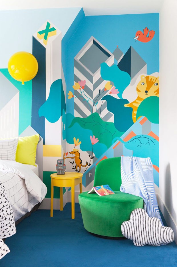 Décor do dia: quarto de criança colorido (Foto: Reprodução/Divulgação)