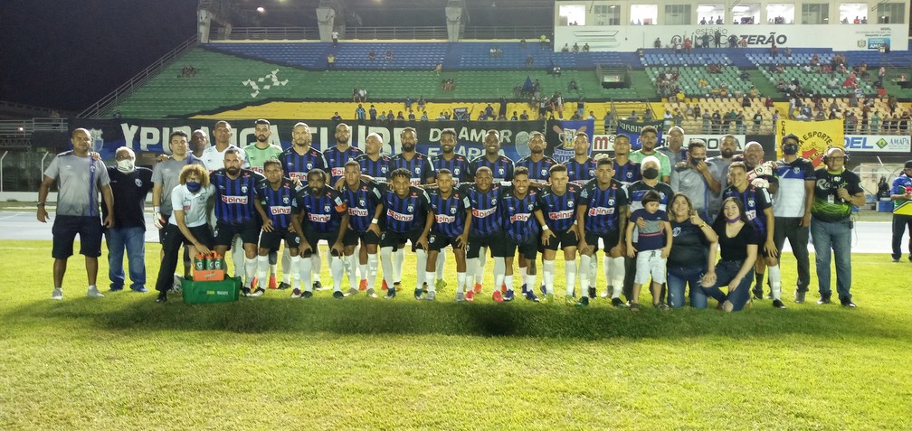 Ypiranga campeão Amapazão 2020  — Foto: Rodrigo Juarez/GE-AP