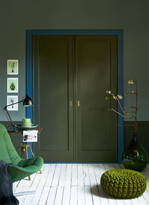 Hall de entrada com parede bicolor: 6 estilos para se inspirar (Foto: Divulgação)