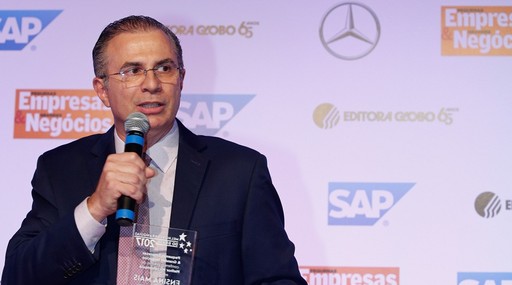 Rogério Gabriel, presidente e fundador da Ensina Mais, vencedora do prêmio de Melhor Microfranquia