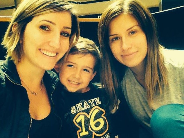 Brooke e Jane com Dante