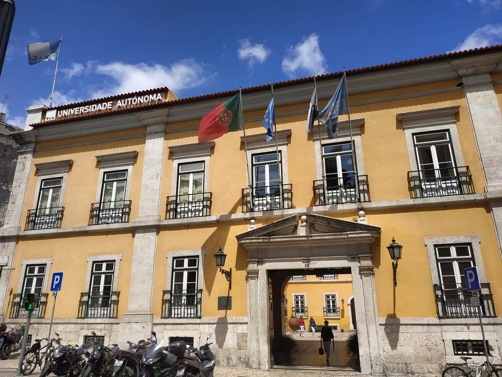 Fachada da Universidade AutÃ´noma de Lisboa (UAL), uma das quatro instituiÃ§Ãµes que passaram a aceitar a nota do Enem em agosto de 2019 â Foto: DivulgaÃ§Ã£o/UAL