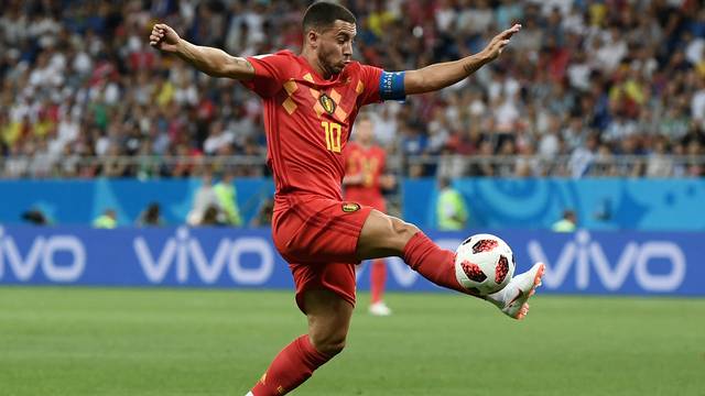Hazard, da Bélgica, contra o Japão