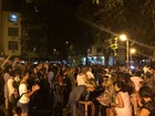 Manifestantes se reúnem na Zona Sul do Rio contra o governo de Temer