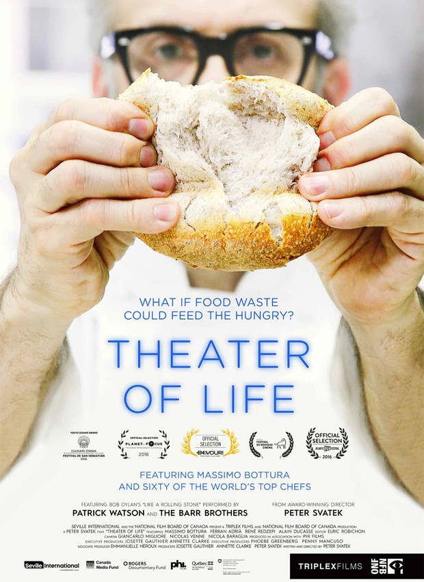 Poster do documentário Massimo Bottura: Teatro da Vida (Foto: Divulgação )