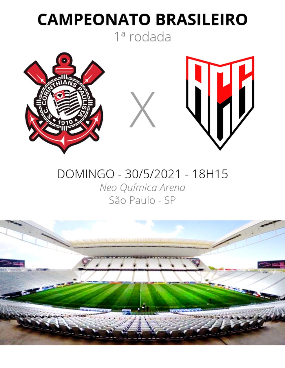 Corinthians X Atletico Go Veja Onde Assistir Escalacoes Desfalques E Arbitragem Brasileirao Serie A Ge