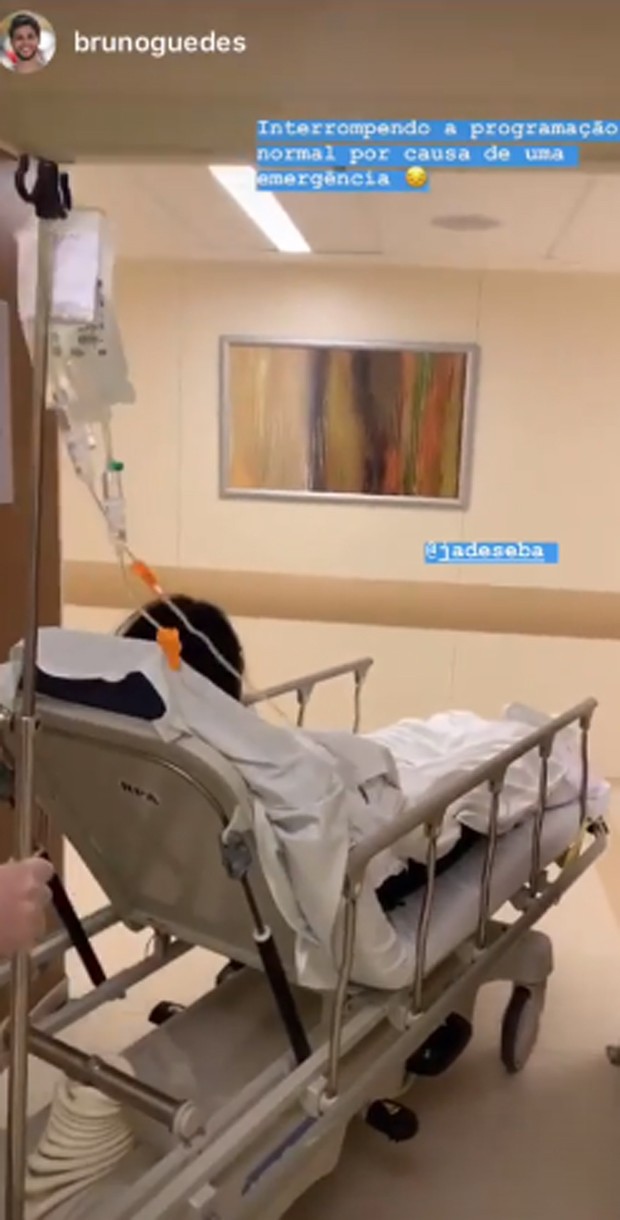 Jade Seba é hospitalizada em CTI, no Rio (Foto: Reprodução/Instagram)