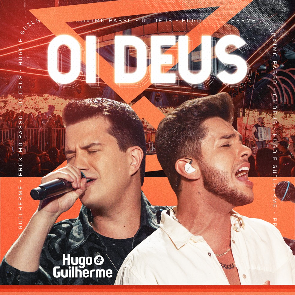 Capa do single 'Oi Deus', de Hugo & Guilherme — Foto: Divulgação