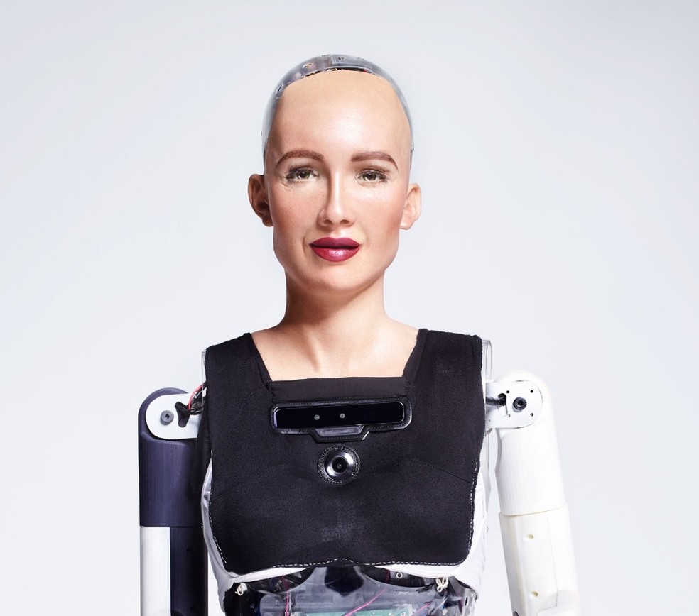 Sophia - primeiro robô embaixador da inovação para o Programa de Desenvolvimento das Nações Unidas (Hanson Robotics) — Foto: Reprodução/Hanson Robotics