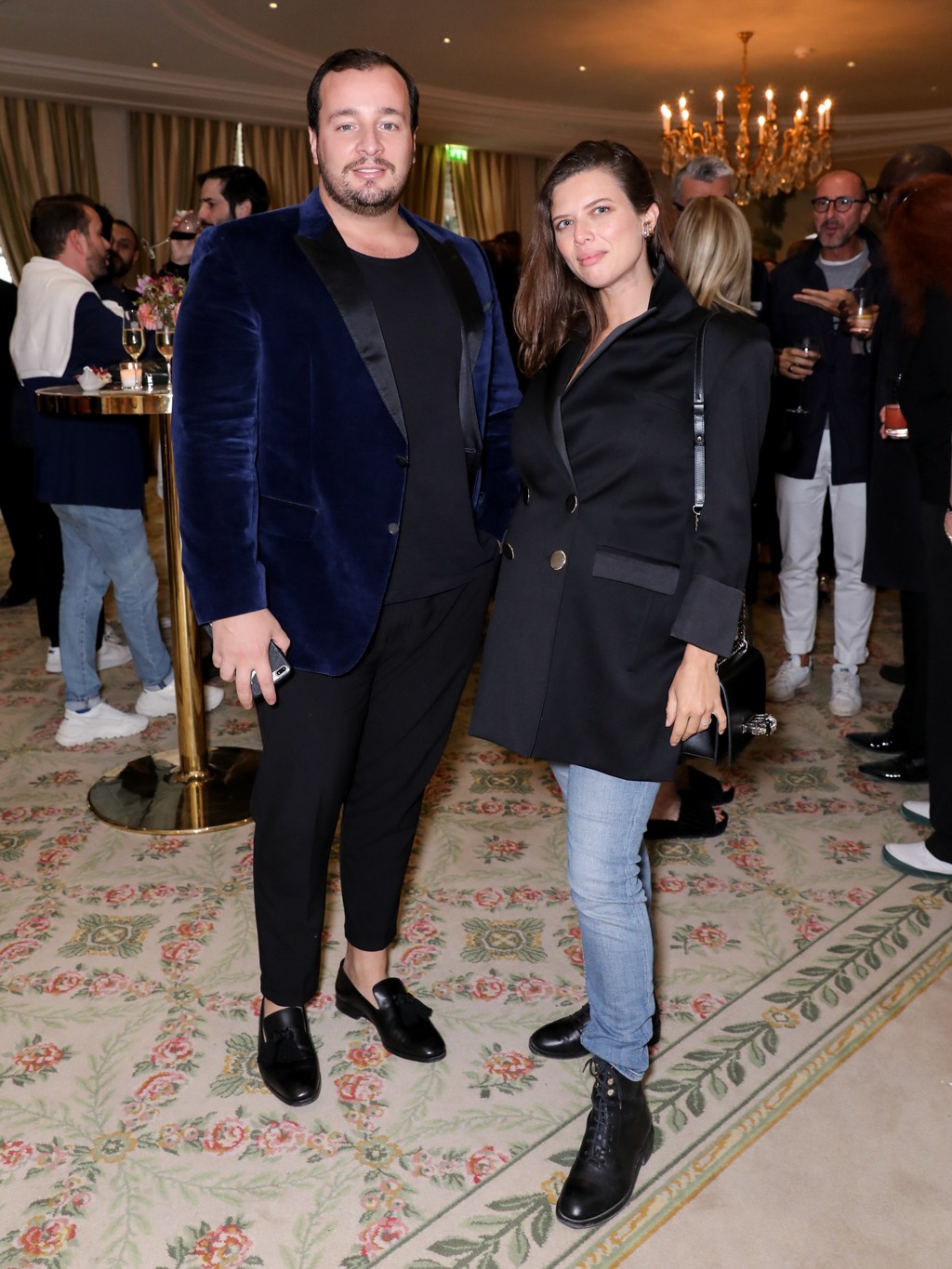 Manuel Arnaut, editor-chefe da Vogue Arábia, e Caterina Minthe, diretora de reportagem do título