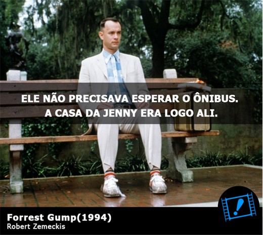 Página Spoleir de Hoje brinca com o filme Forrest Gump (Foto: Reprodução Facebook)