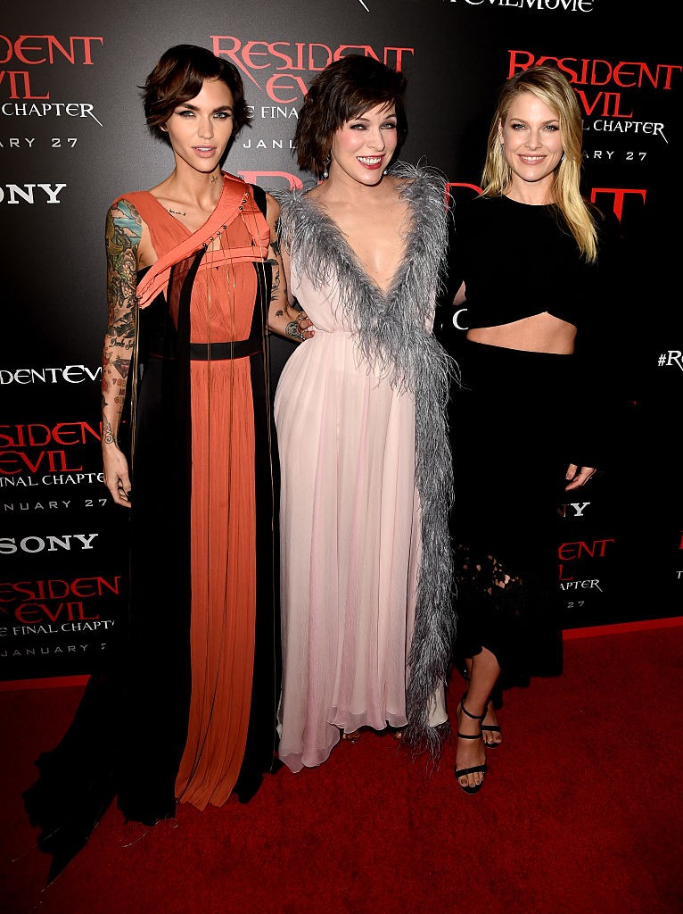 Ruby, Milla Jovovich e Ali Larter (Foto: Getty)