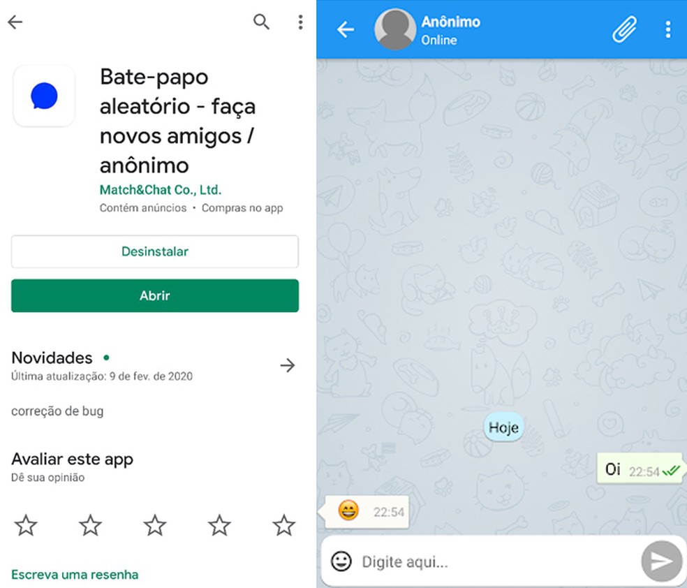 Chat de relacionamento gratuito