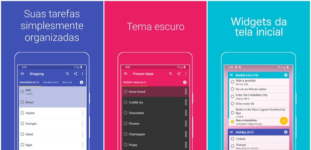 O Tarefas engloba diversas funções úteis para tarefas domésticas em um só app (Foto: Divulgação)