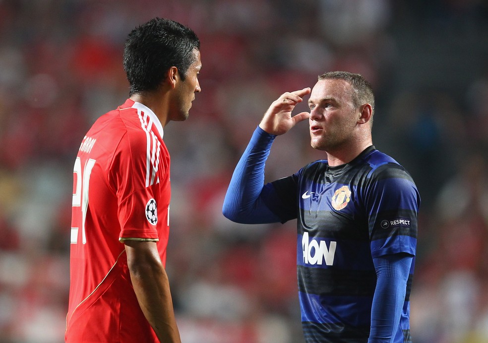 Manchester United de Rooney e Benfica se enfrentaram pela última vez na Champions em 2011 (Foto: Getty Images)