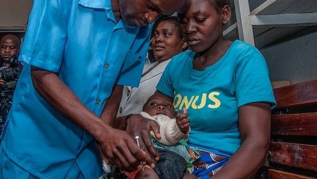 Experiência de 2019 feita em Gana, Quênia e Malauí comprovou a efetividade da vacina contra a malária (Foto:  )