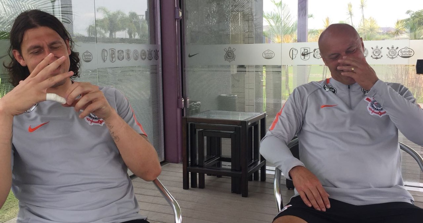 Como pai e filho: juntos, Mauri e Cássio atingem nova marca no Corinthians