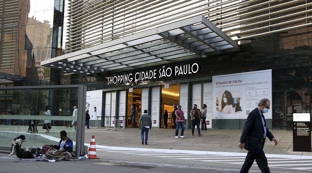 Retorno do comércio em São Paulo (Foto: Rovena Rosa/Agência Brasil)