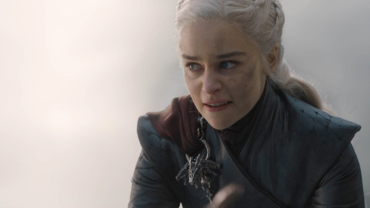 Daenarys Targaryen perdeu a cabeça no penúltimo episódio de Game of Thrones (Foto: reprodução)