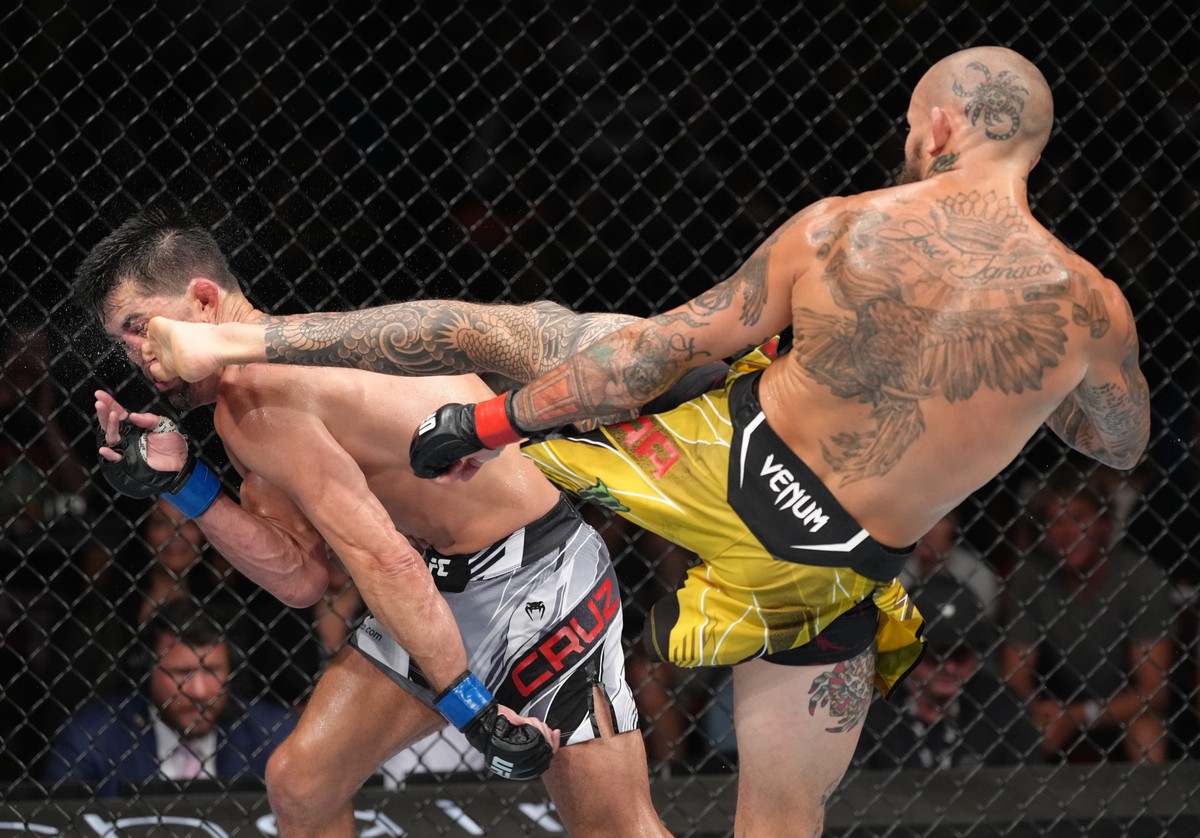 UFC: Marlon Vera délivre un coup de pied brutal et un KO Dominick Cruz |  lutte