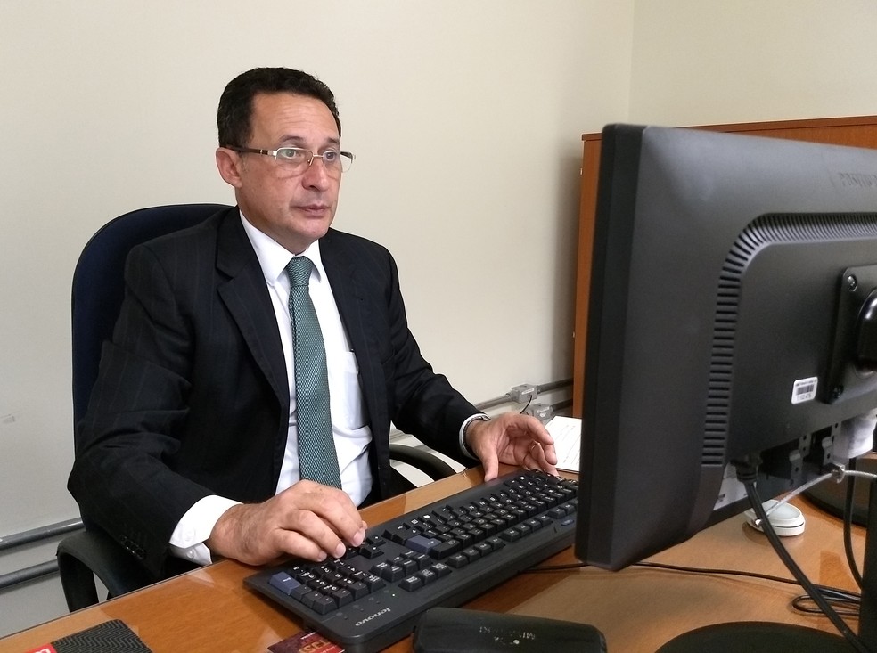 Juiz Fábio Mendes Ferreira conversou com o G1 (Foto: Stephanie Fonseca/G1)