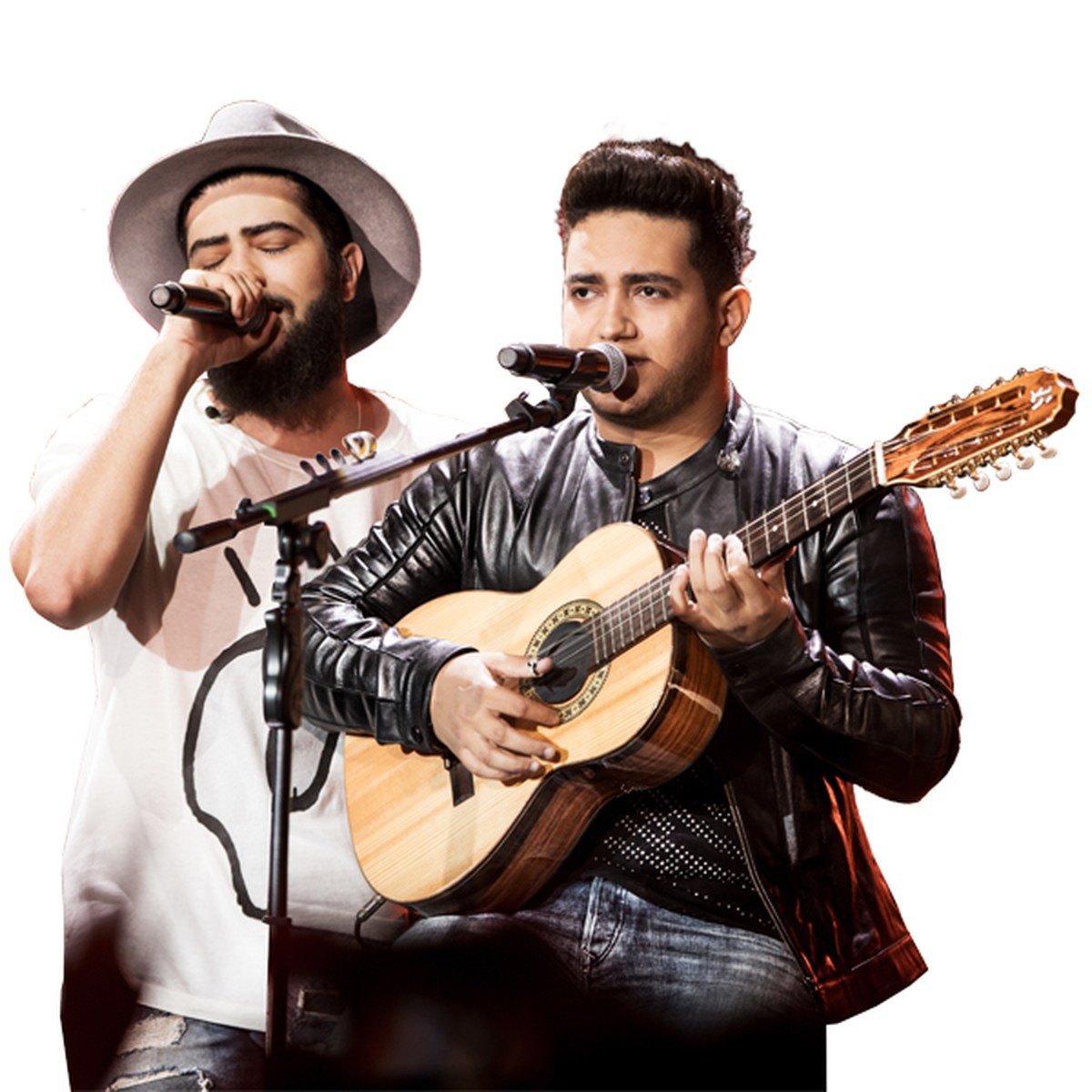 Henrique e Juliano os astros da música sertaneja Expogrande G1