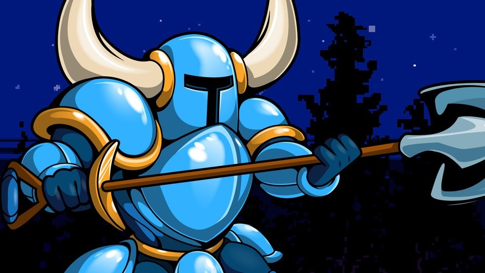 Shovel Knight foi lançado em 2014 e é o primeiro dos cinco títulos da franquia — Foto: Yacht Club Games