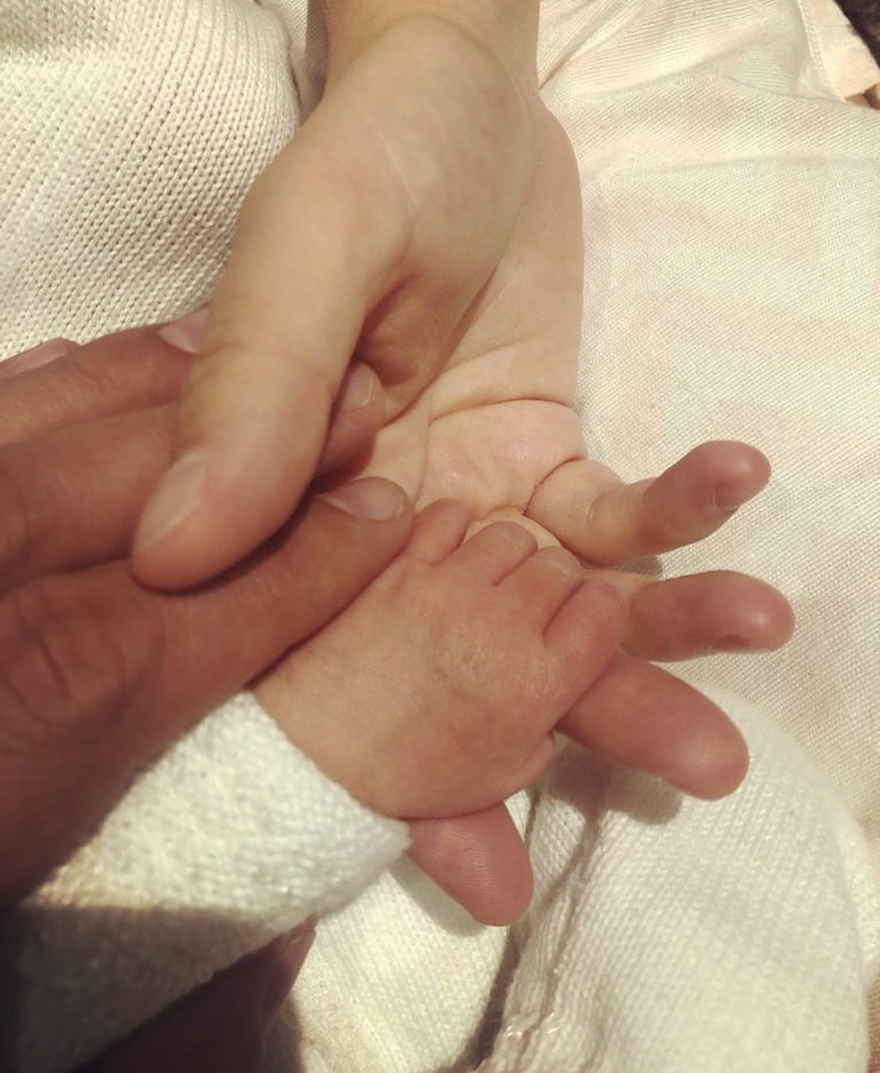 Dulce Maria dá à luz María Paula: 'Experiência transformadora' — Foto: Reprodução/Instagram