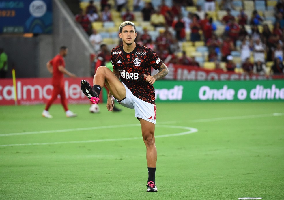 Pedro, Flamengo, Fluminense, Maracan&atilde; &mdash; Foto: Andr&eacute; Dur&atilde;o