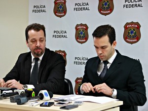 Superintendente da PF-AM falou sobre o caso (Foto: Adneison Severiano/ G1 AM)