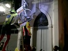 Ato coloca 'Bicicleta Fantasma' em ponto onde ciclista morreu em Maceió

