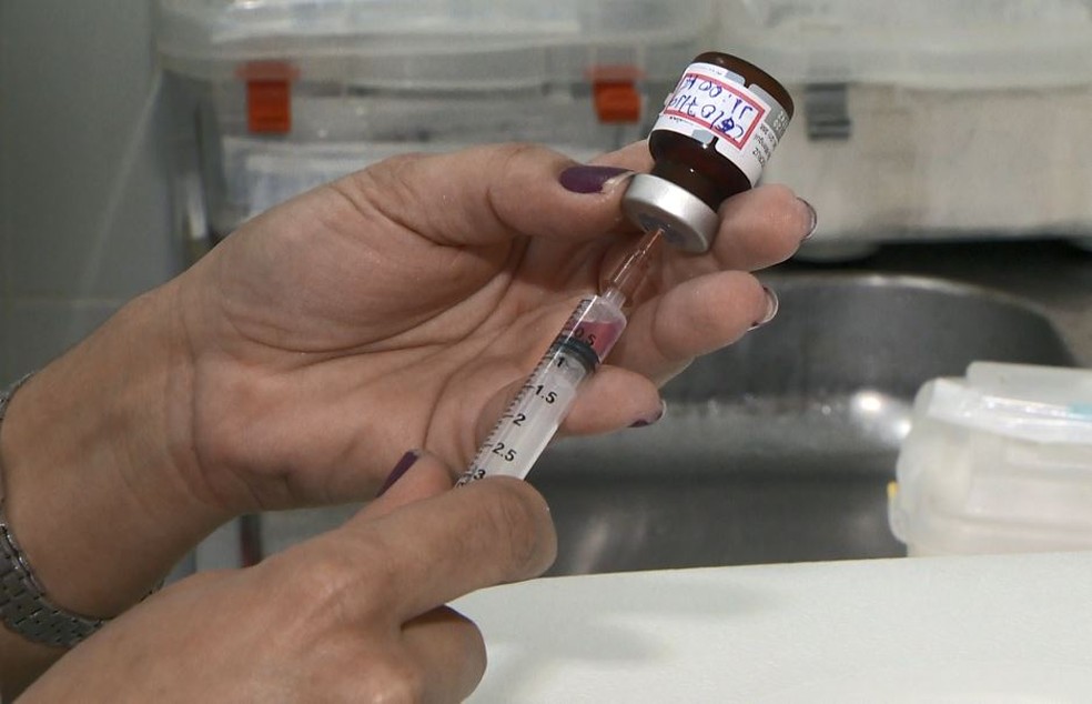 Vacina tríplice viral protege contra o sarampo — Foto: Reprodução/ TV Gazeta