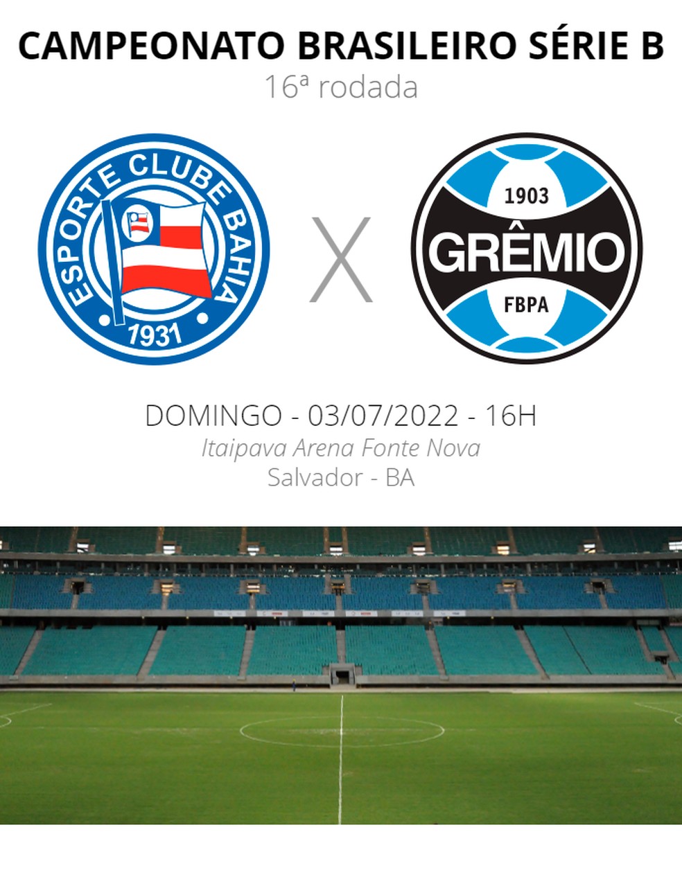 Tudo o que você precisa saber sobre o jogo contra o Bahia