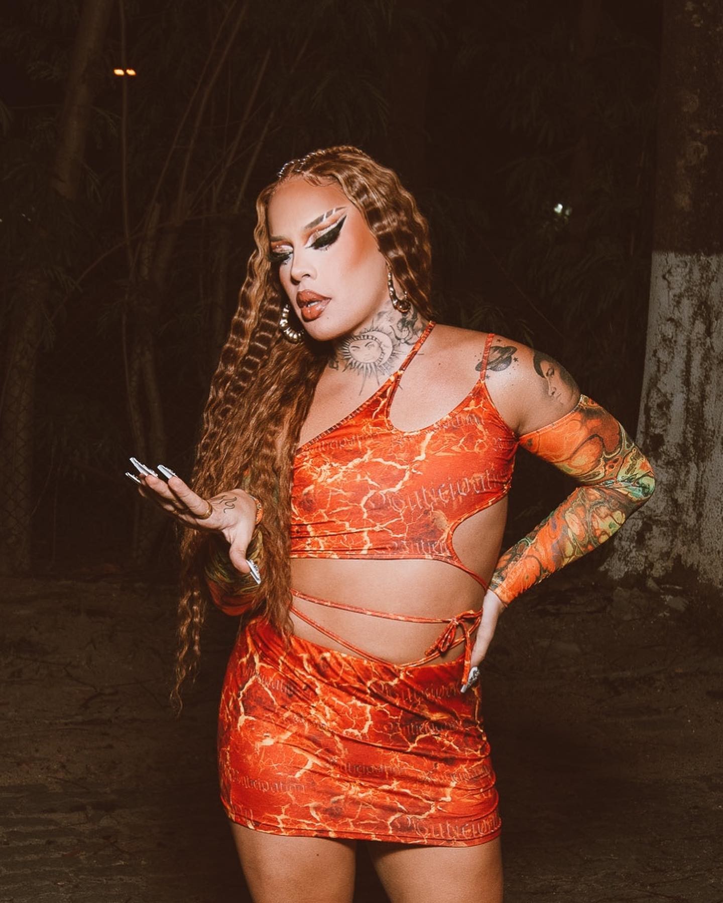 Glória Groove é a segunda drag queen mais seguida do mundo (Foto: Reprodução / Instagram)