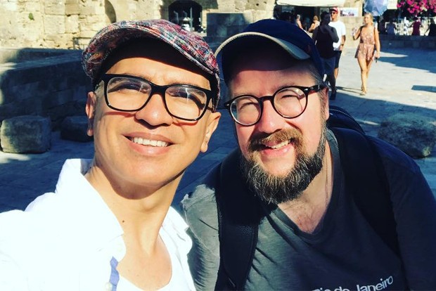 Edson Cordeiro e o marido, Oliver Bieber (Foto: Reprodução/Instagram)