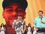 Neymar elogia Wesley Safadão: 'Além de um cantor maravilhoso, ele é bom jogador'