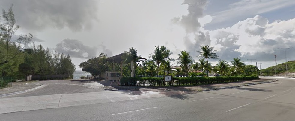 Hotel Parque da Costeira fica na Via Costeira, em Natal — Foto: Google