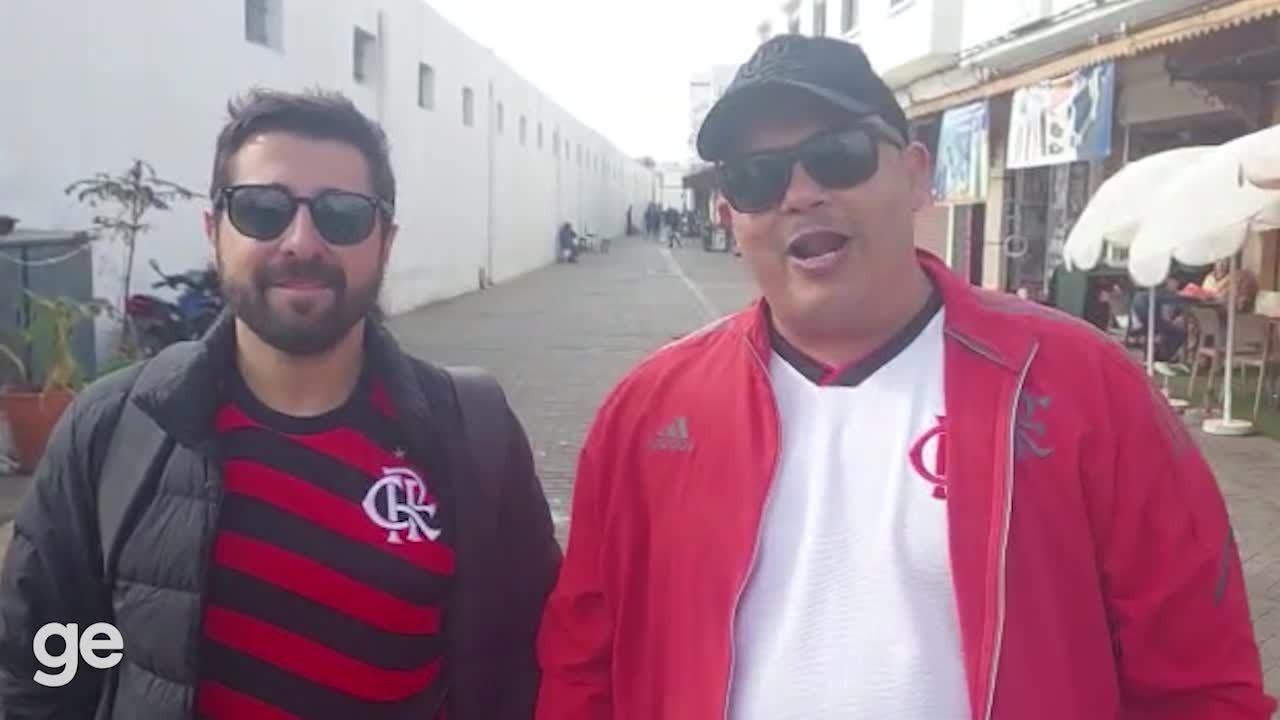 No Mercado Central, torcedores do Flamengo revelam conex&atilde;o com Wydad