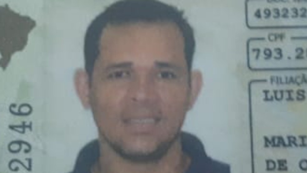 A vítima foi identificada como José Luiz Oliveira da Silva, 39 anos — Foto: Divulgação/rede sociais 