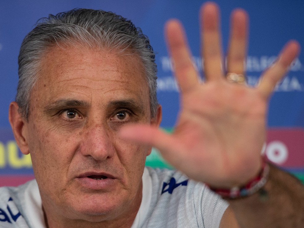 Tite vai divulgar lista de convocados na prÃ³xima sexta-feira, no Rio de Janeiro â€” Foto: Pedro Martins / MoWA Press
