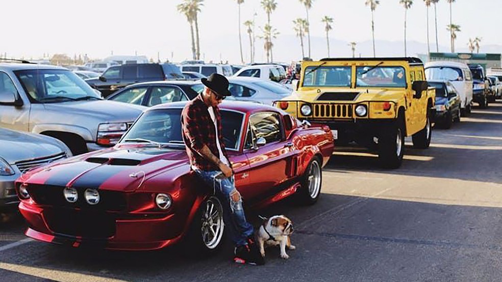 Ford Mustang GT 500 de Lewis Hamilton lembra os Eleanor de "60 Segundos" — Foto: Lewis Hamilton Net Worth